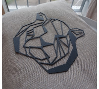 Декор з металу Тигр