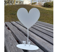 Декор з металу Серце